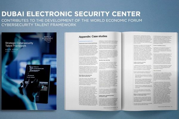 Dubai Electronic Security Center Lauded in WEF Cybersecurity Talent Framework Report