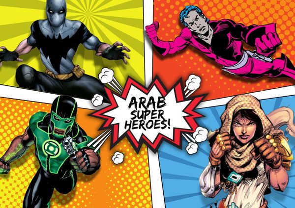 Into the Multiverse of Arab Superheroes!