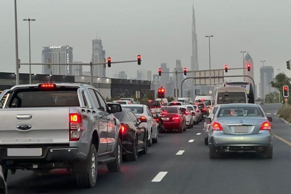 RTA Replaces Dedicated Bus Lanes with Regular Lanes on First Al Khail Street