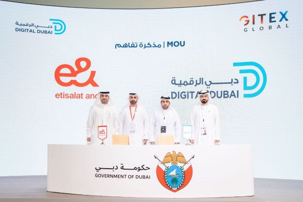 Digital Dubai and e& UAE Announce Strategic Partnership at GITEX Global 2024