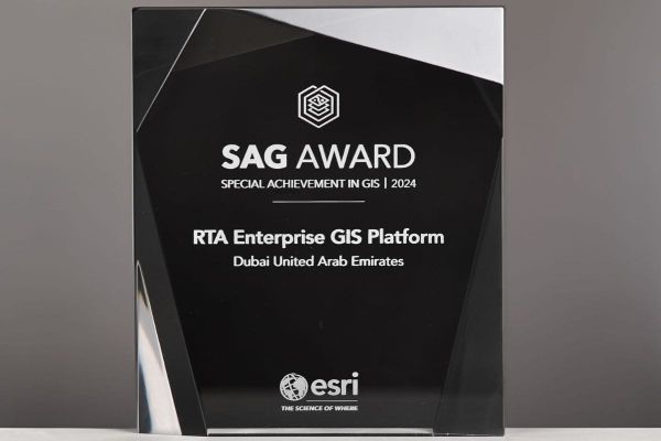 RTA Wins SAG Award for Special Achievement in GIS