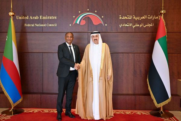 UAE, Comoros Explore Ways of Elevating Parliamentary Cooperation