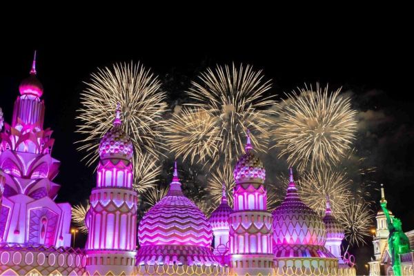 Celebrate Diwali at Global Village: Live Rangoli Art, Cultural Shows, and Festive Fireworks Await!