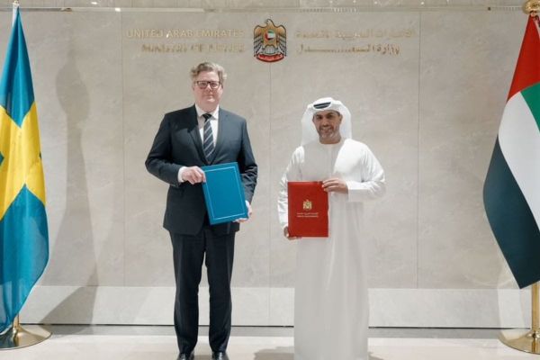UAE and Sweden Sign Agreements to Enhance Judicial Cooperation
