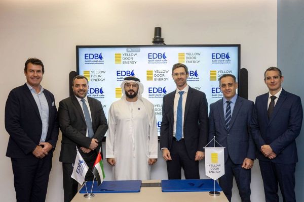 EDB and Yellow Door Energy Forge AED 100 Million Solar Partnership to Drive Sustainability in UAE