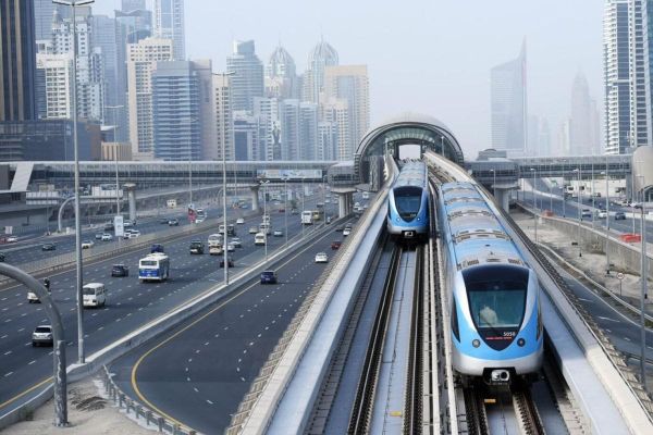 Dubai Metro to Run Nonstop for 43 Hours During New Year Celebrations