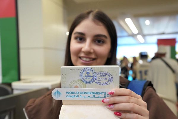 GDRFA Introduces Special Passport Stamp for World Government Summit