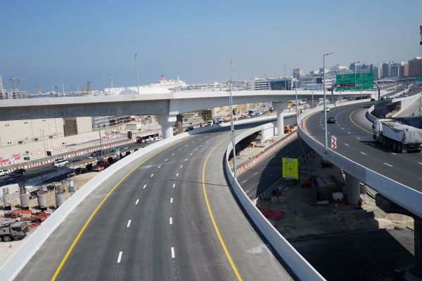 RTA Opens Three-Lane Bridge to Enhance Traffic Flow from Infinity Bridge to Sheikh Rashid Road