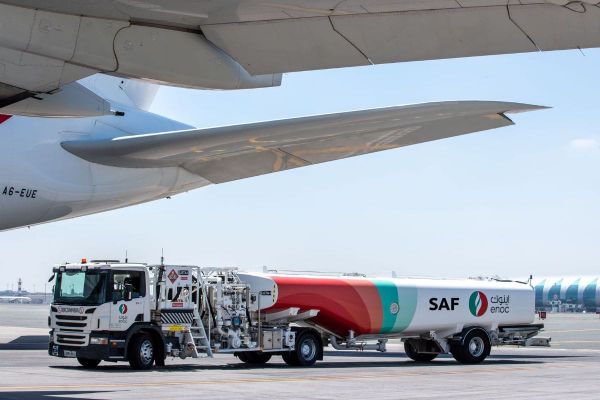 ENOC Supplies Sustainable Aviation Fuel and Showcases Clean Energy Innovations at Dubai Airshow
