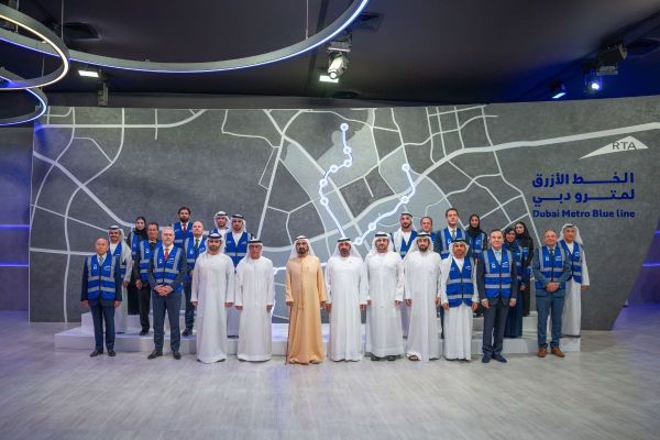 Mohammed bin Rashid Launches Tunnelling Works for Dubai Metro Blue Line in AED20.5 Billion Project