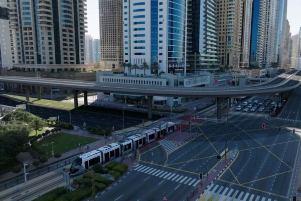 Dubai's RTA Completes 90 Percent of Sheikh Zayed Road Bridge Connecting Dubai Harbour