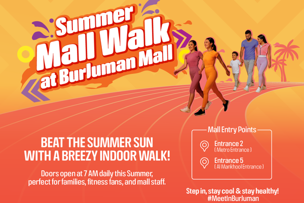 Skip the Sun, Hit the Mall: BurJuman Mall’s Summer Walk Returns for Season Two