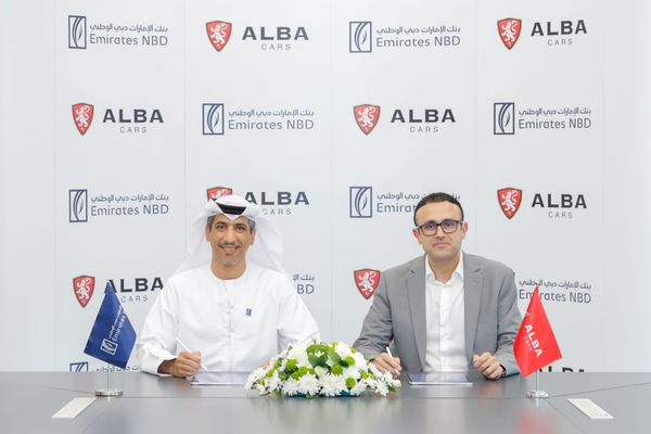 Emirates NBD Signs MoU with Alba Cars to Launch Digital Revolving Short-Term Loan Facility