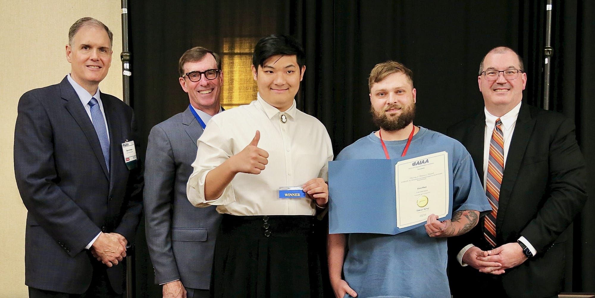 UAH Electric Propulsion Club Secures Top Award at AIAA Conference, Elevating Huntsville’s Aerospace Innovation