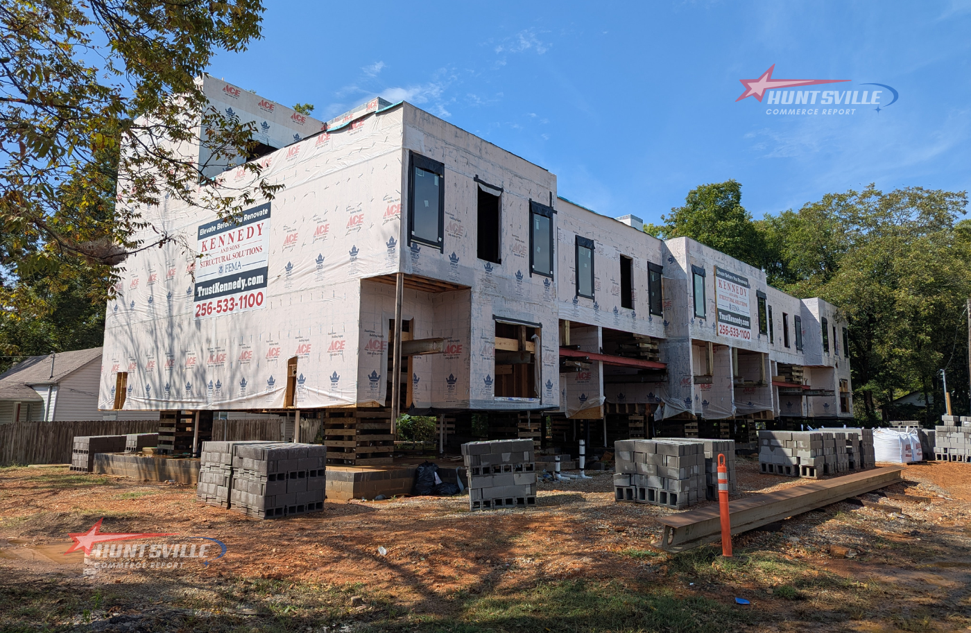 Huntsville’s Five Points Sees Record-Breaking Building Elevation at 511 Dement Street