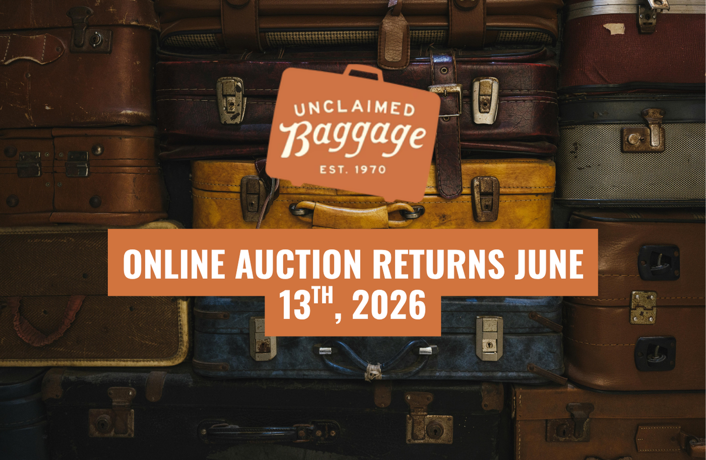 Unclaimed Baggage Unveils Annual Auction Event and Introduces Debut Online Bidding Platform