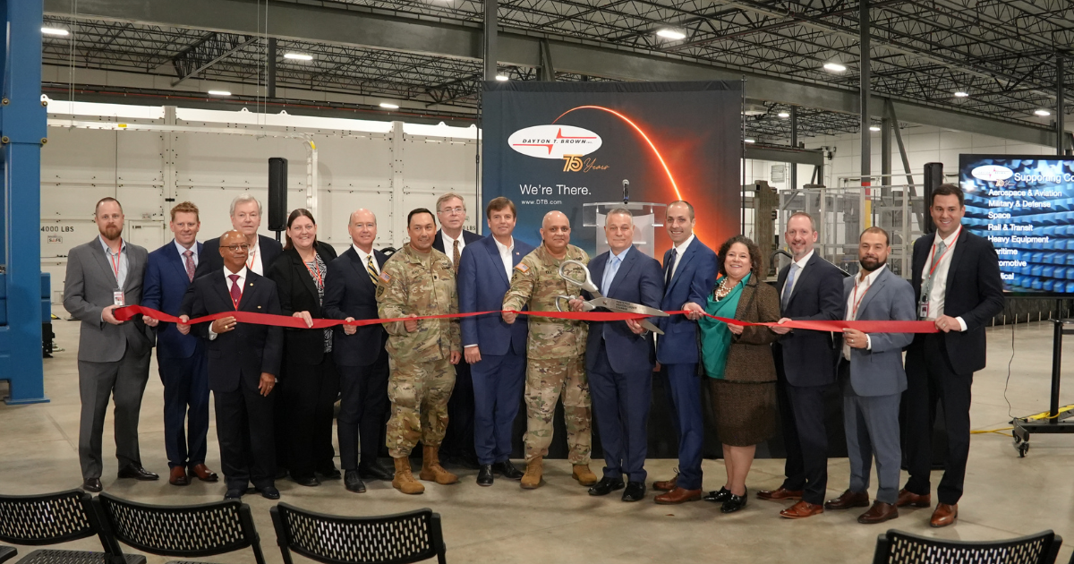 Dayton T. Brown Opens Huntsville Test Center for Rocket Motor Work