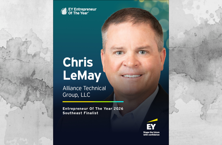 Chris LeMay of Decatur-Based Alliance Technical Group Named Finalist for EY Entrepreneur Of The Year 2026 Southeast Award