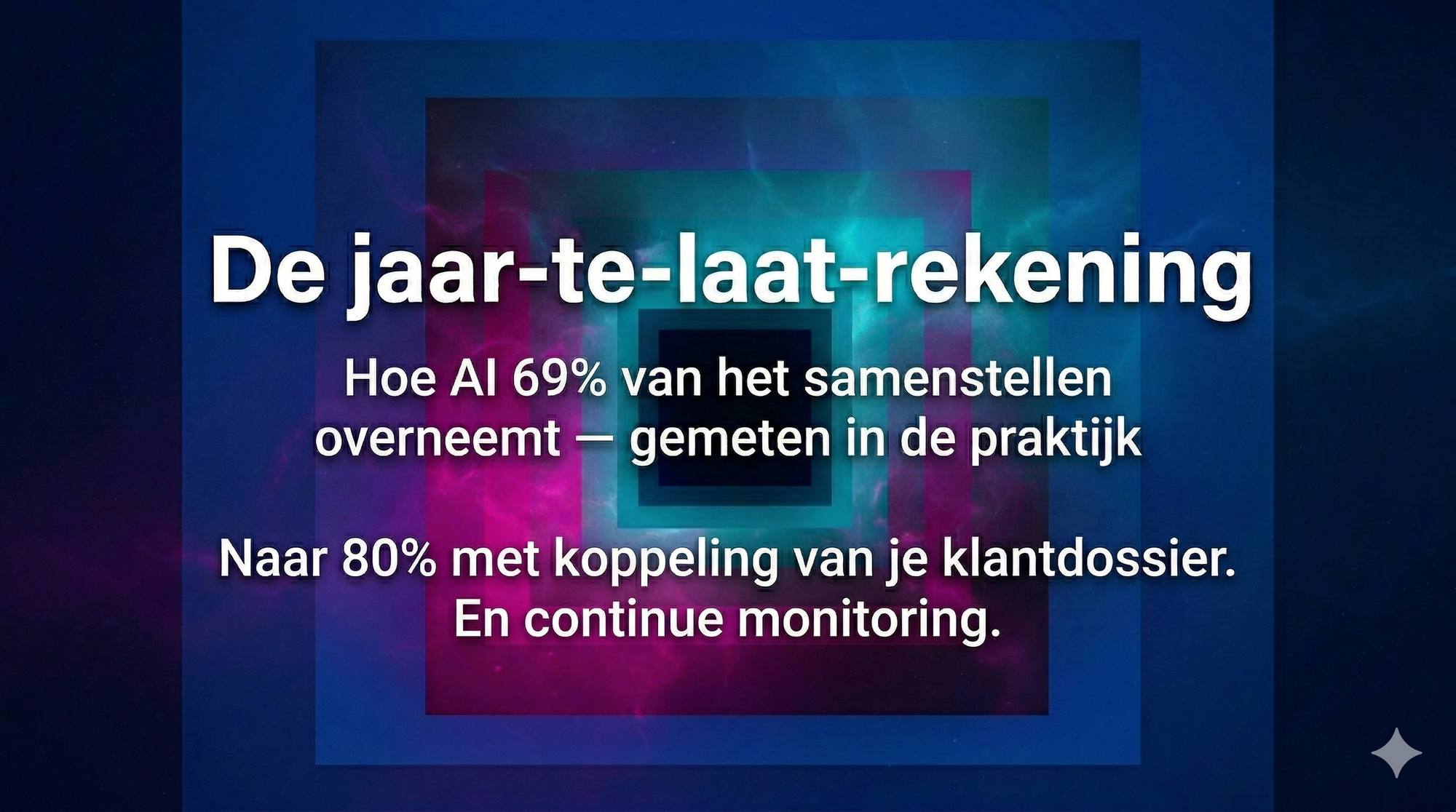 De jaar-te-laat-rekening: hoe AI de accountant bevrijdt van de jaareindstress