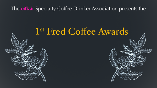 Bannière Coffee Awards par Fred