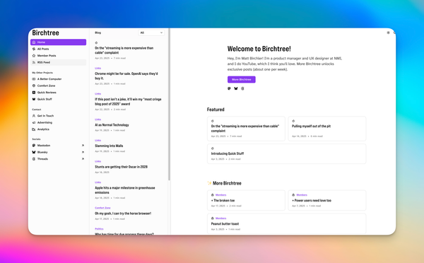 Les petits outils bien pratiques de Matt Birchler