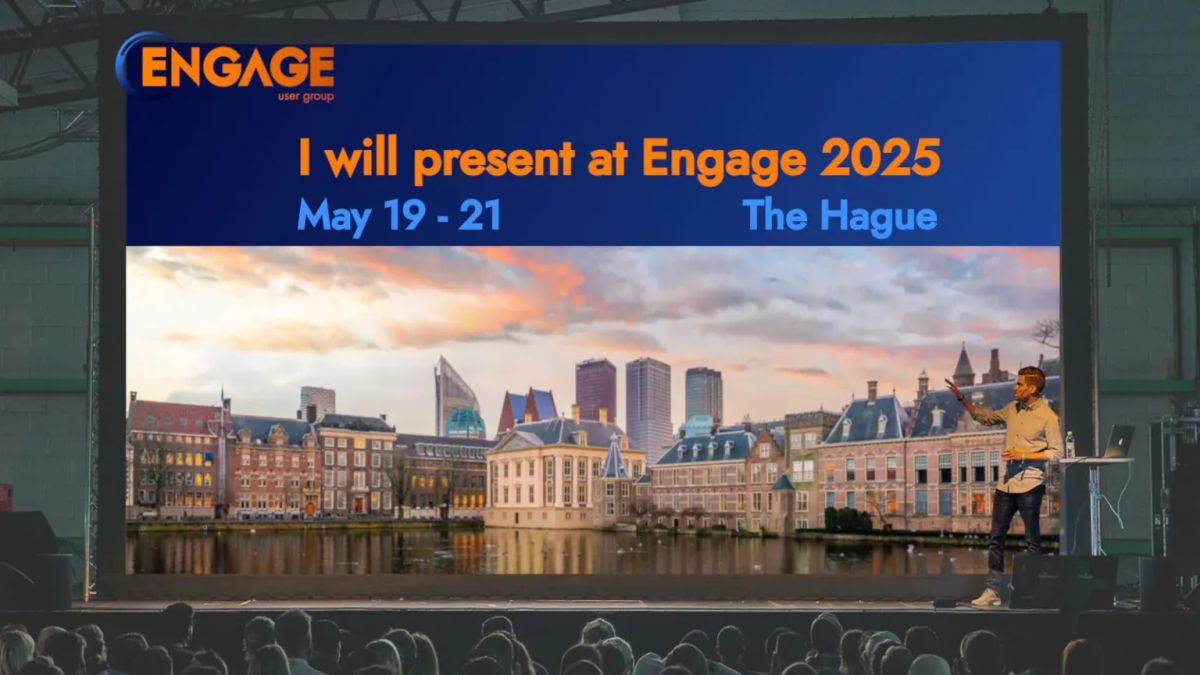 Come join us at Engage 2025 in The Hague!