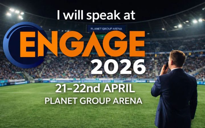 I will be presenting at Engage 2026 in April!