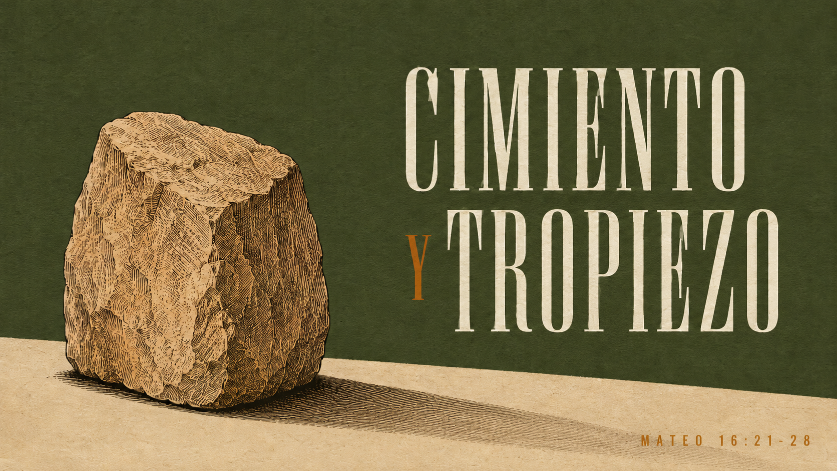 Cuando el cariño se atraviesa; una piedra en el camino a Jerusalén - Mateo 16:21-28