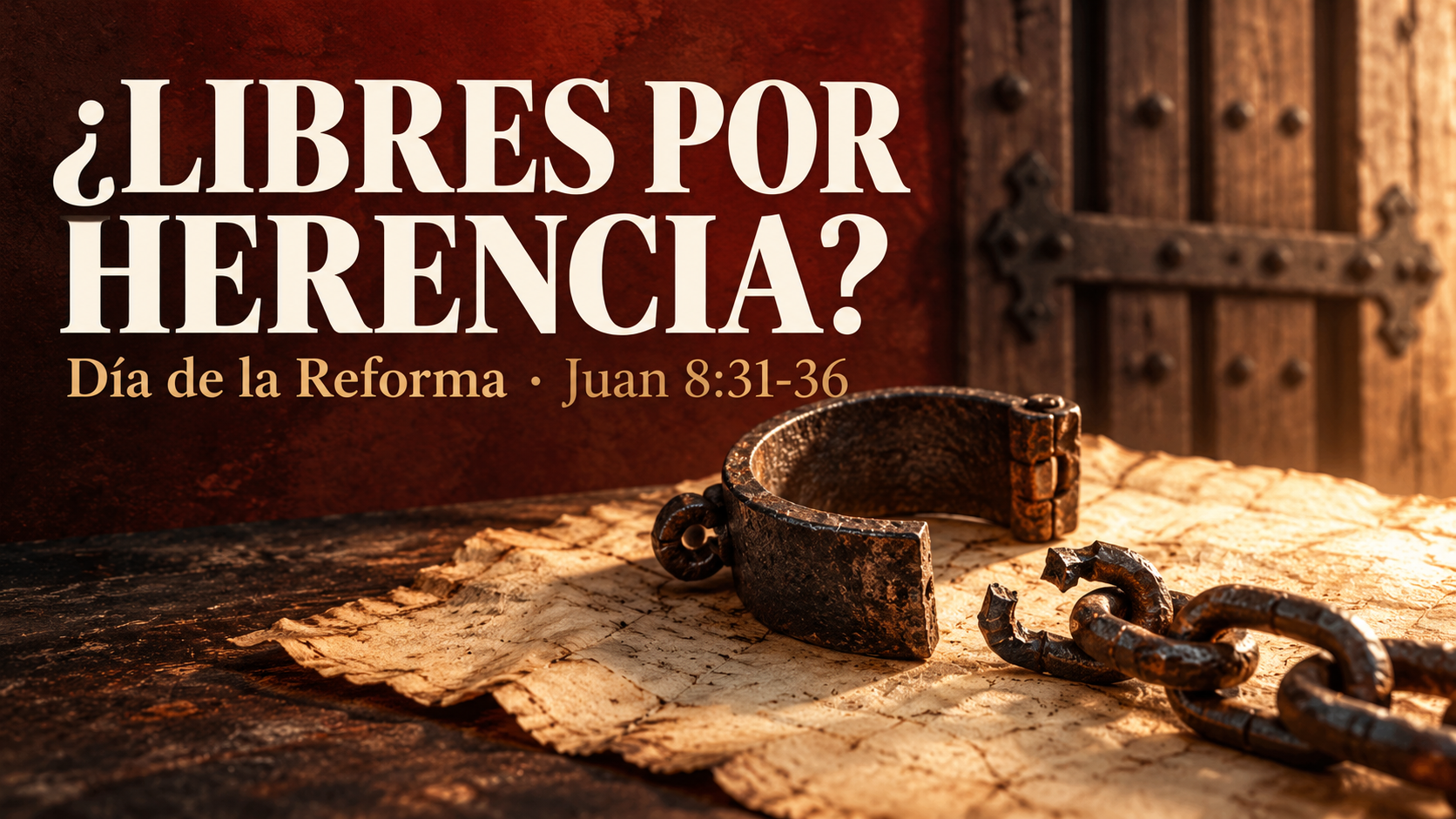 Escritura, ¿para qué?; la verdad que nos hace libres - Juan 8:31-36