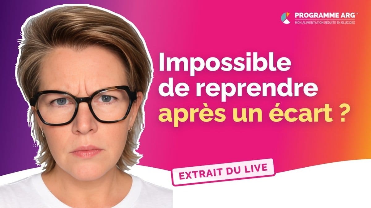 Perte de poids : comment reprendre ton régime après un écart (vidéo)