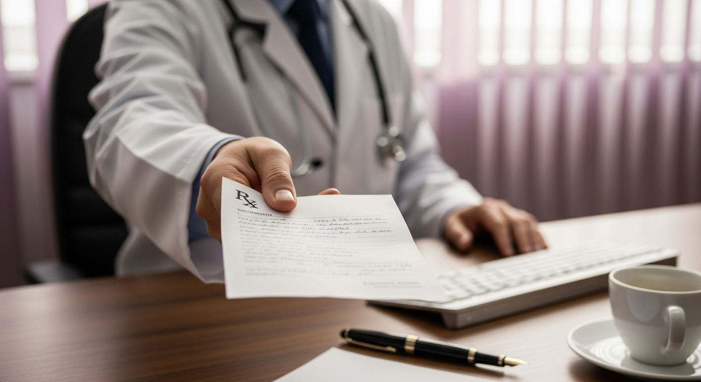 Le médecin n'a posé aucune question. Il a prescrit.