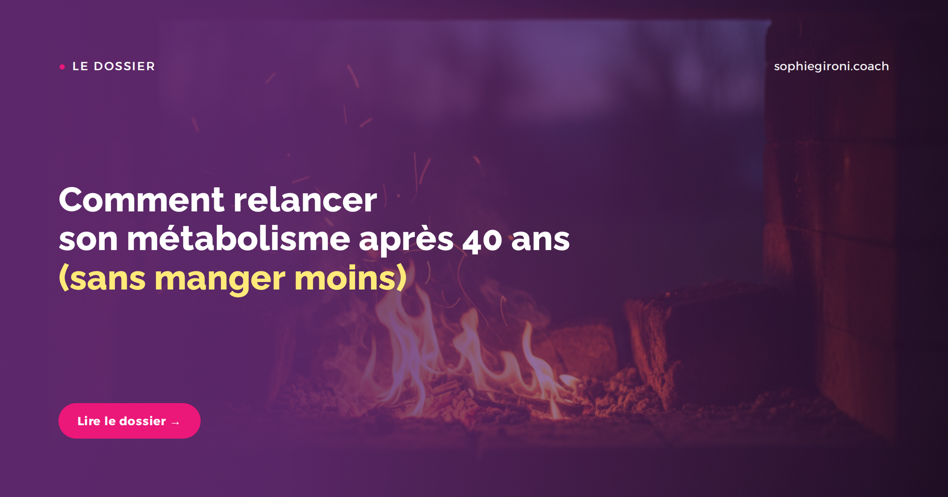 Comment relancer son métabolisme après 40 ans (sans manger moins)