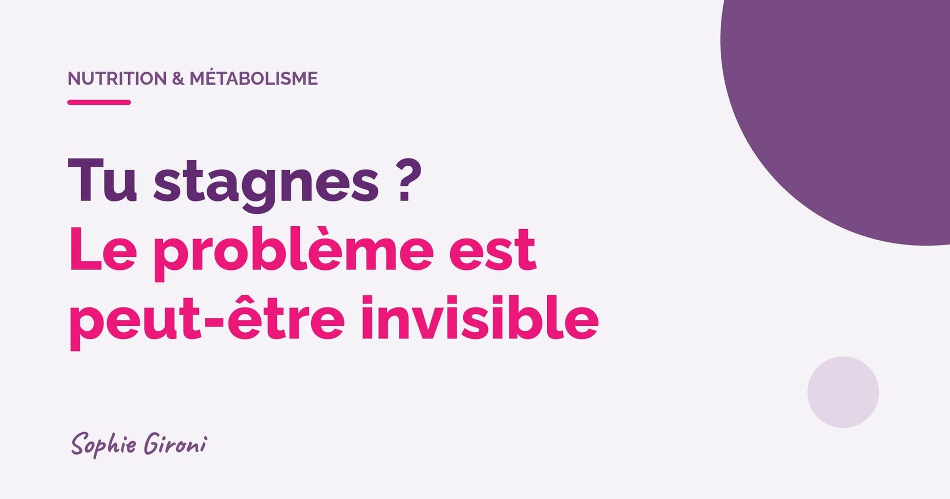 Inflammation chronique de bas grade : le saboteur silencieux de ta perte de poids