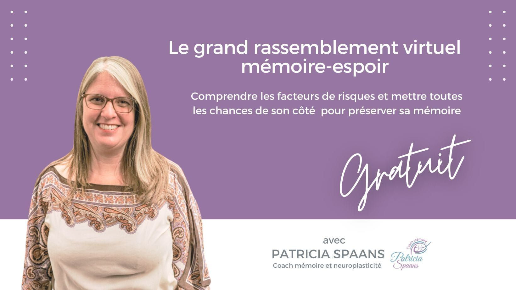 Mon intervention au Grand Rassemblement virtuel Mémoire-Espoir
