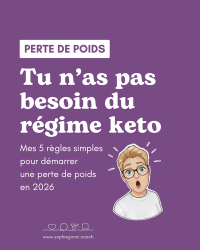 Ce que je ferais pour démarrer une perte de poids aujourd'hui