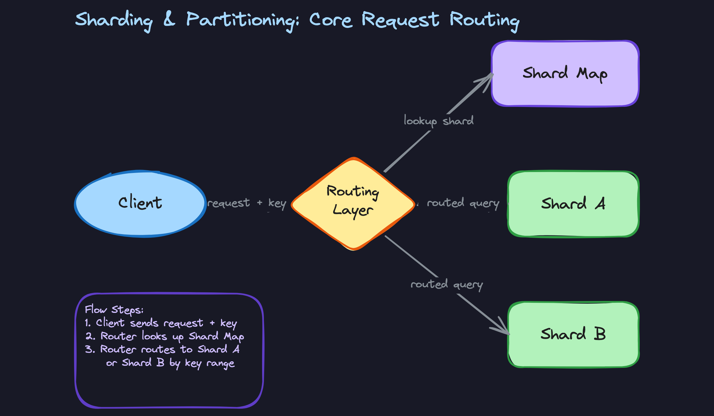 Core Sharding Architecture: Request Routing to Shards Core Sharding Architecture: Request Routing to Shards