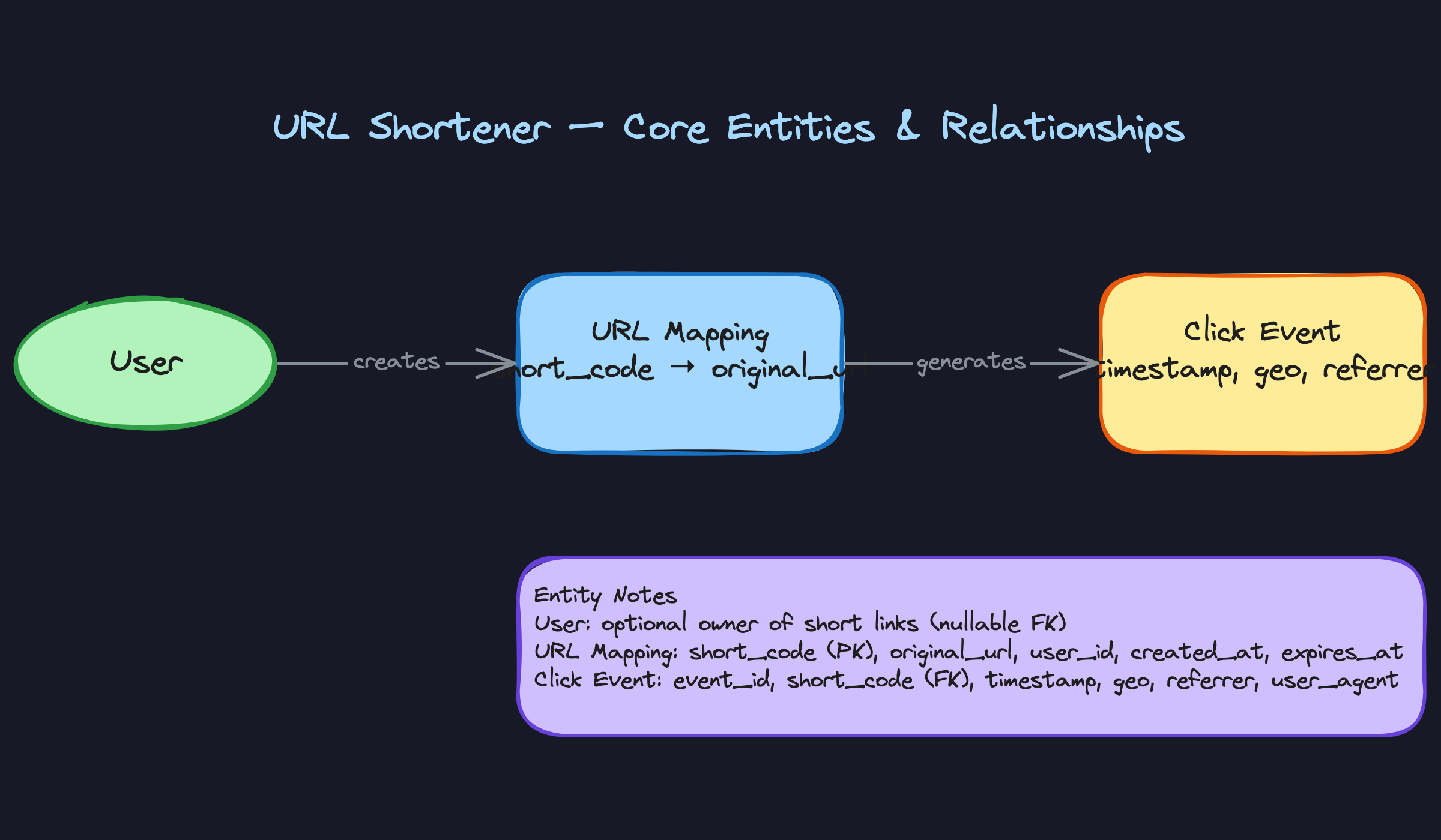 Core Entities and Relationships Core Entities and Relationships