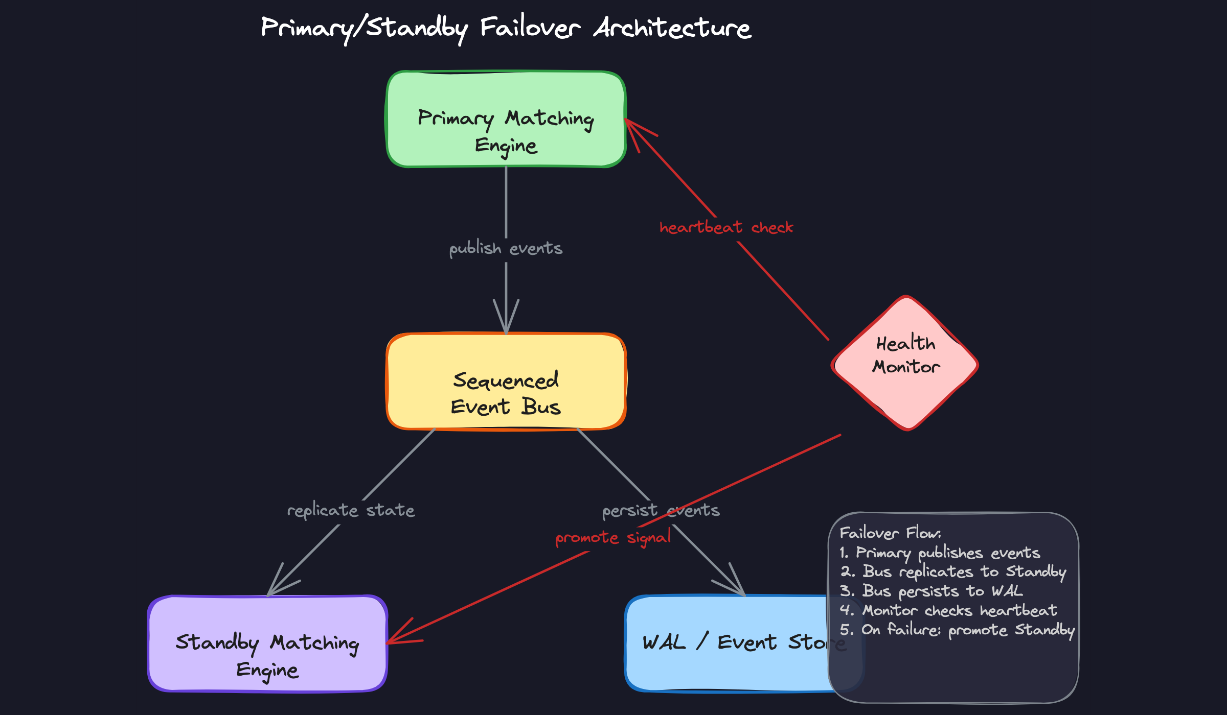 Primary/Standby Failover Architecture
