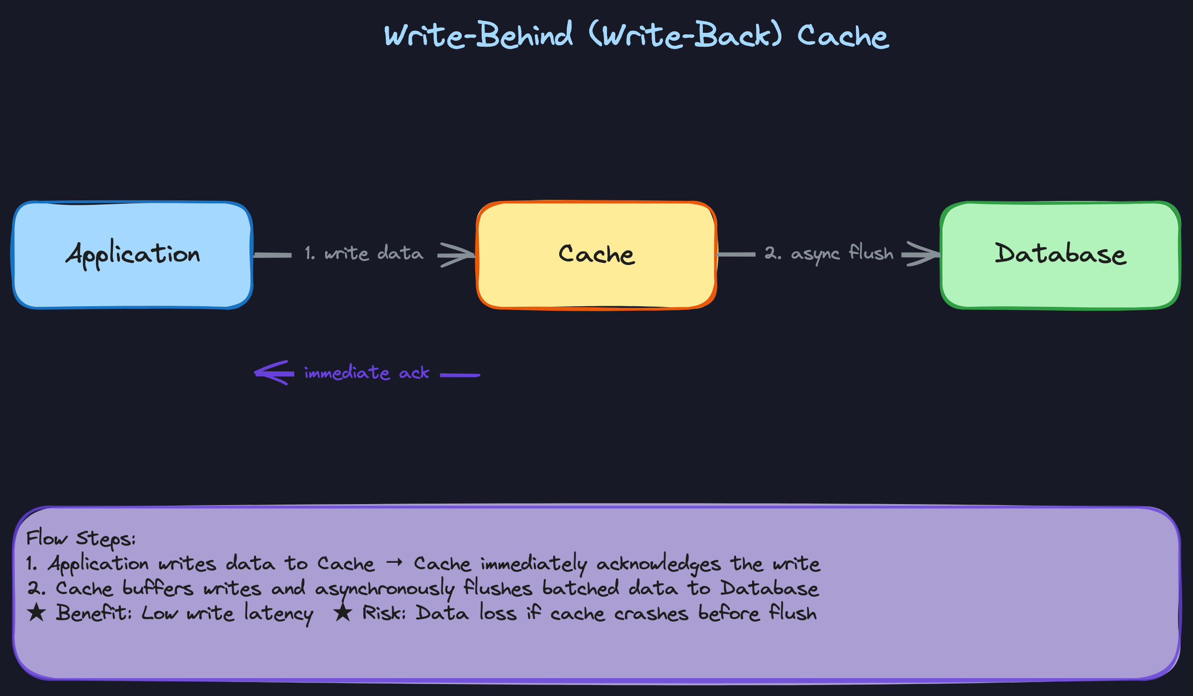 Write-Behind (Write-Back) Cache Write-Behind (Write-Back) Cache