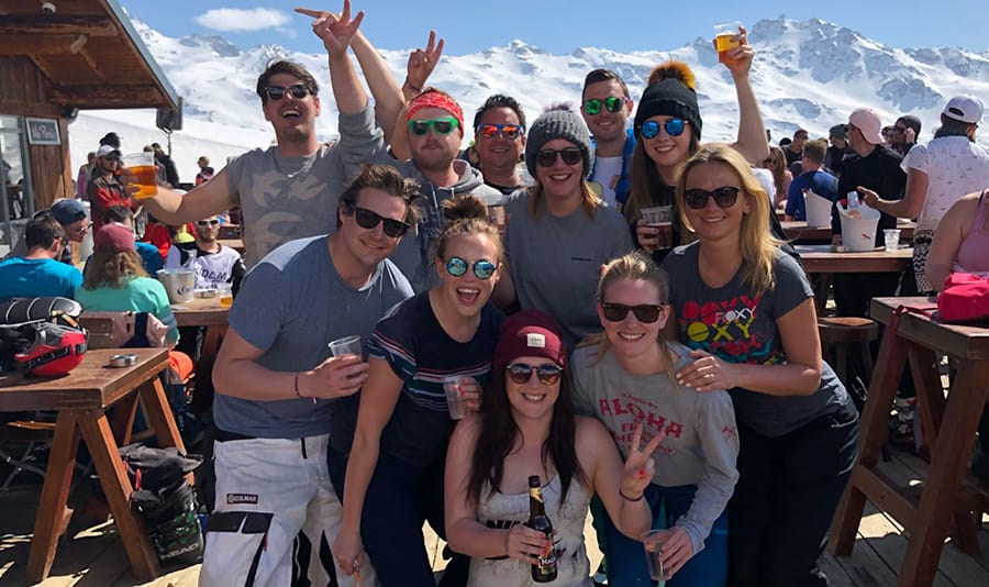 Best ski holidays for partying