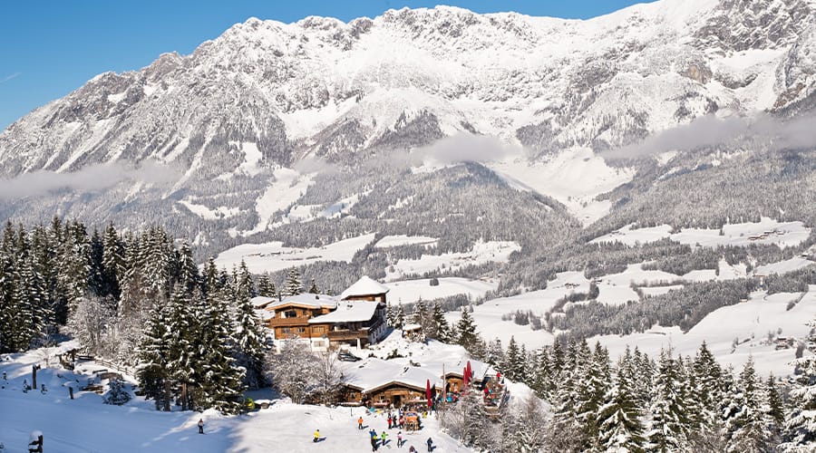 Mountain scenery in Ellmau