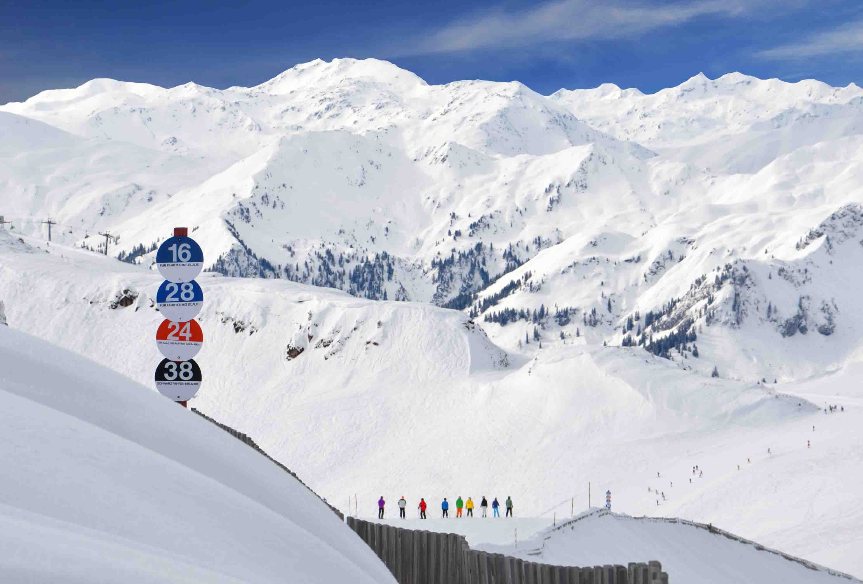 Part of the Kitzski ski area - Kitzbühel/Kirchberg