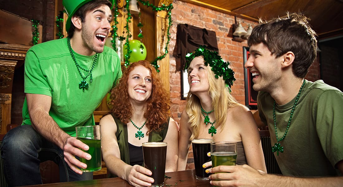 Top 5 ski bars to spend St Patrick's day in