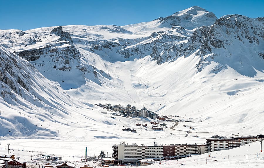 Top 5 ski runs in Tignes