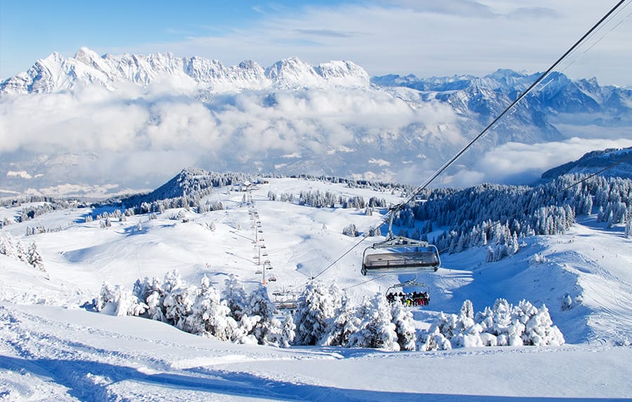 Top 5 scenic ski runs
