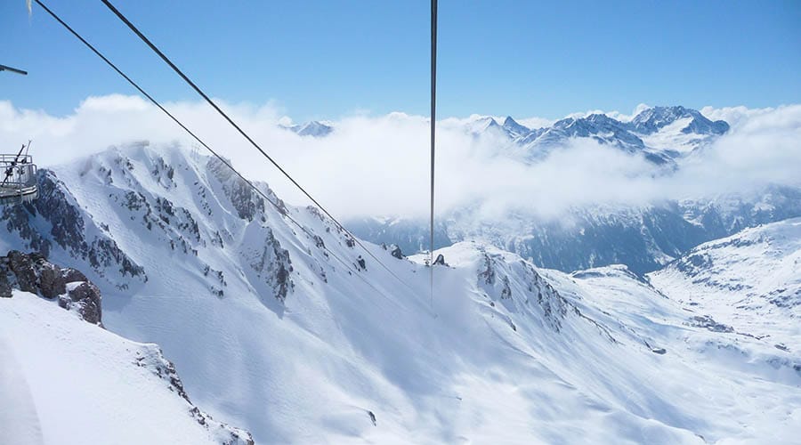 Top of Valluga in St Anton