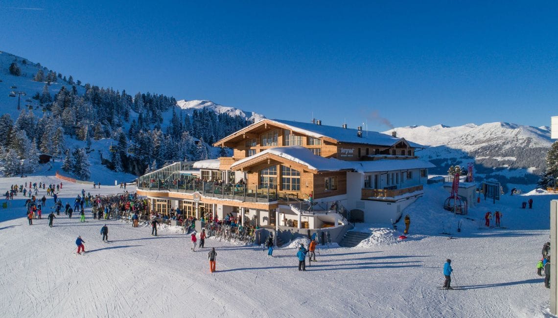 Elchbar from the slope next door with large sun terrace