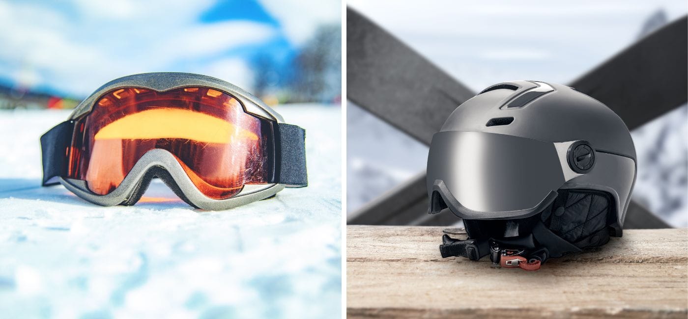 Ski Goggles Versus A Helmet With Visor: Which One Should You Choose?