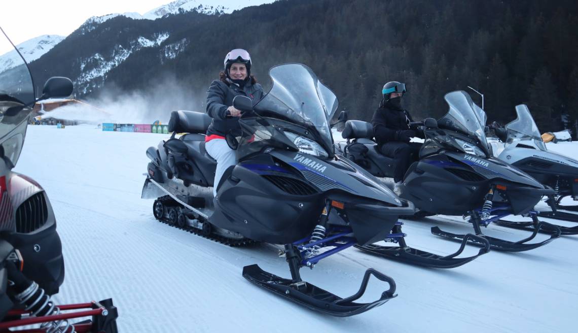 Skidoo in Bansko