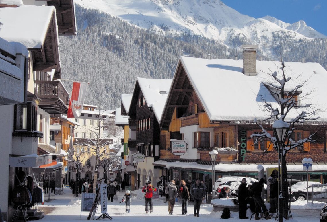 St Anton high street